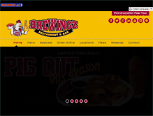 Tablet Screenshot of brewingz.com